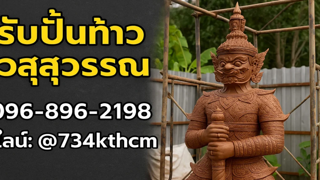 รับปั้นท้าวเวสสุวรรณ